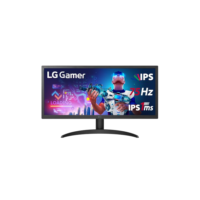 Monitor Gamer LG 25.7" UltraWide Full HD 75Hz 1ms Preto 26WQ500-B.AWZM