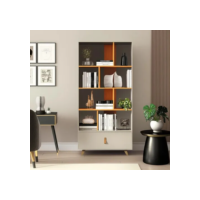Livreiro Office Giga Com 3 Prateleiras E 1 Gaveta