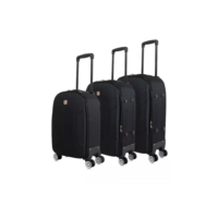 Kit Malas De Viagem Pmg Sion Expansível Swiss Move Preto