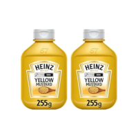 Heinz Pack Mostarda Tradicional, 255G - 2 unidades