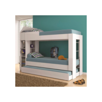 Beliche Cama Auxiliar Ditália Treliche CM-15 Branco