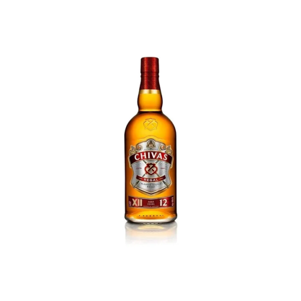 Whisky Escocês 12 Anos 1 Litro Chivas Regal