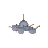 Mimo Style, Conjunto de 5 Panelas com Tampa de Vidro Temperado Pratic Cook Grafite