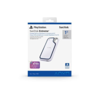 SSD Externo SanDisk Extreme PS5, 1TB, USB 3.2 Gen 2, Portátil, Leitura: 1000 MB/s, Compatível com PS5, Branco - SDSSDE62P-1T00-G25