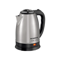 Chaleira Elétrica Pratic, Mondial, Preto/Inox, 1200W, 127V - CE-06