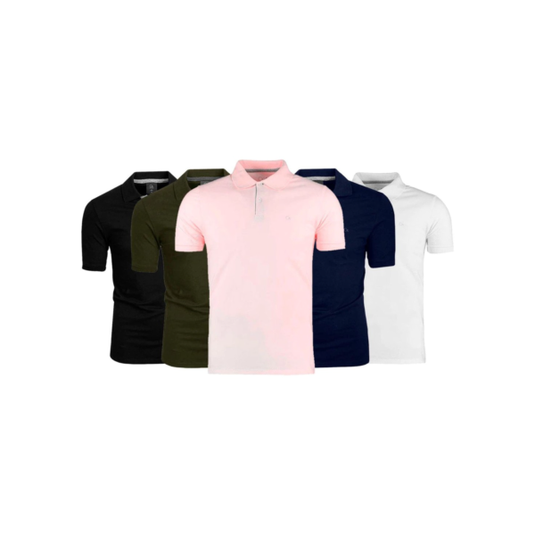 Camisa Polo Masculina Algodão Premium Essencial Slim Fit Ogochi