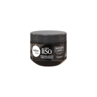 Salon Line, Máscara Matizadora, Meu Liso, Preta, Vegana - Cabelos Lisos, 300 g