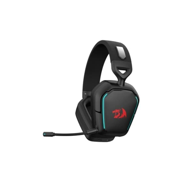 Headset Gamer Sem Fio Redragon Mira, RGB, 7.1, Drivers 40mm, Bluetooth, P2, Preto - H868