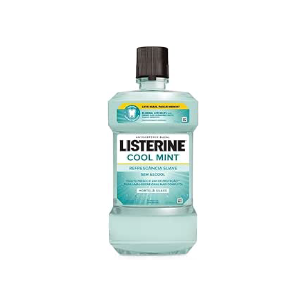 Listerine Cool Mint Enxaguante Bucal Sem Álcool, 1L