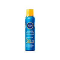 NIVEA SUN Protetor Solar Spray Protect & Toque Seco FPS 30 200ml - Com rápida absorção e resistente à água, esse protetor solar oferece alta proteção ao sol, de fácil aplicação