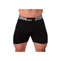 Kit 10 Cuecas Boxer Box Masculina Preta Microfibra Original