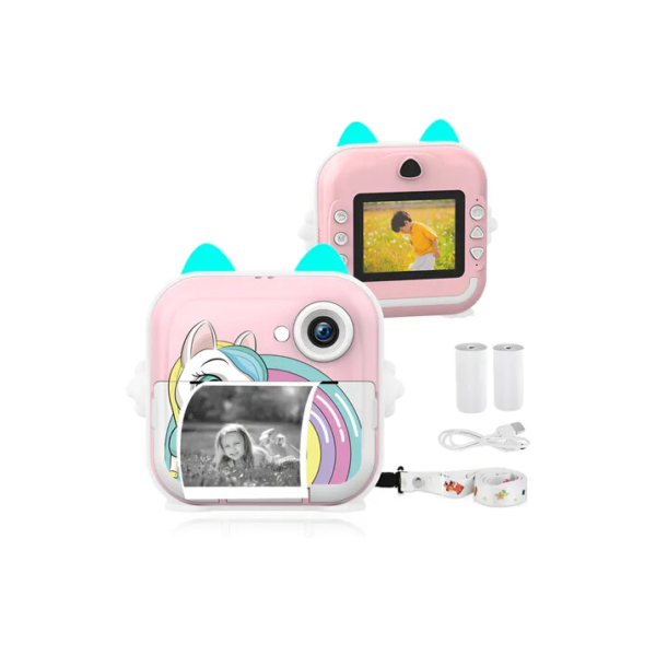 Inova Câmera Infantil Instantâneal Tela Digital Hd Jogos