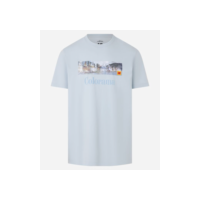 Camiseta Comfort em Algodão com Estampa Kodak Colorama Azul