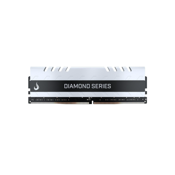 Memória RAM RAM Rise Mode Diamond 16GB, 3200MHz, DDR4, CL16, Branco - RM-D4-16G-3200D