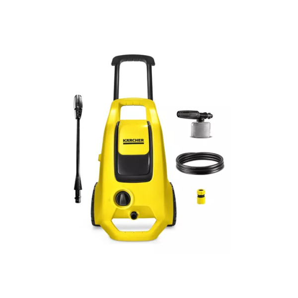 Lavadora de Alta Pressão Kärcher K3 Force 1.815 PSI 360 L/h c/ Canhão de Espuma e Lança de Jato Leque