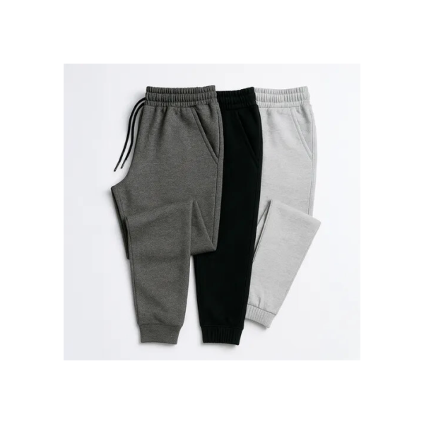 Kit 3 Calças Moletom Masculina Slim Jogger Para Academia