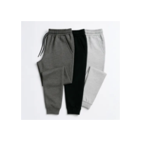 Kit 3 Calças Moletom Masculina Slim Jogger Para Academia