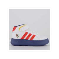 Tênis Infantil Adidas Grand Court Mid Mickey - Branco