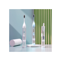 Nova atualização escova de dentes dobrada escova de dentes de cerdas macias de alta qualidade escova de dentes de viagem escova de dentes conjunto de escova de dentes caixa de escova de dentes deve ser enviada em segundos para viagens de negócios
