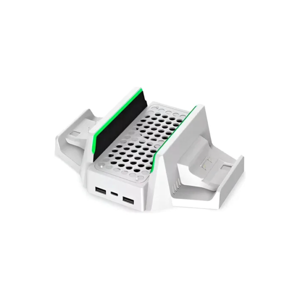 Base Cooler Xbox Series S Carregador Controle Bateria 800mah