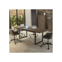 Mesa De Reunião Kappesberg Frame Munique 220cm