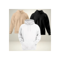Kit 3 Moleton Masculino Blusa De Frio Gramatura 300 Quente