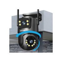 Câmera De Segurança a Prova de água Lente Dupla APP YOOSEE IP66 Camera IP WiFi 360