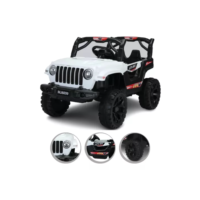 Carro Jipe 12v Quadriciclo Elétrico 12v Motorizado Branco Voltagem do carregador 110V/220V