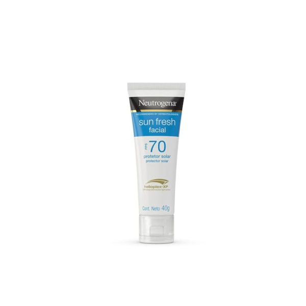 Neutrogena Sun Fresh Protetor Solar Facial, FPS 70, 40g