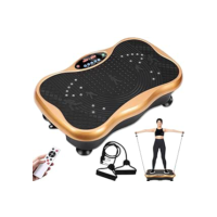 110V, Acupressure Vibration Plate Platform, Plataforma Vibratória, Vibration Plate Exercise Machine, Weight Loss Shaping Toning Wellness, Vem com Controle Remoto, Home Gyms Workout