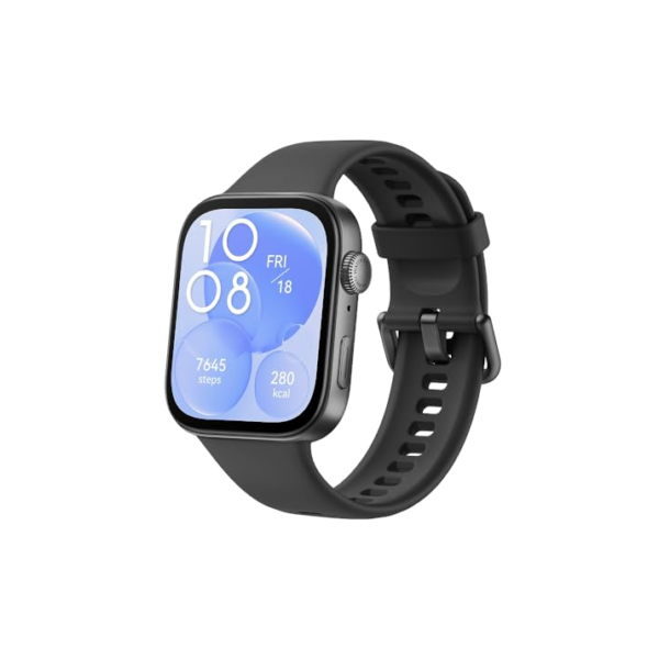 Smartwatch, HUAWEI WATCH FIT 3, Tela AMOLED de 1,82", Design Ultra-fino,Monitoramento Completo de Exercícios,Gerenciamento Abrangente da Saúde, Compatível com iOS e Android, Preto