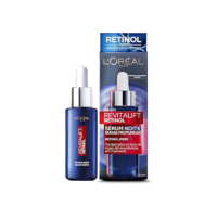 L'Oréal Paris Revitalift Pro-Retinol, Sérum Facial Antirrugas com Retinol Puro de Uso Noturno, Melhora a Firmeza da Pele e Reduz Rugas Profundas em 2 Semanas, 30ml