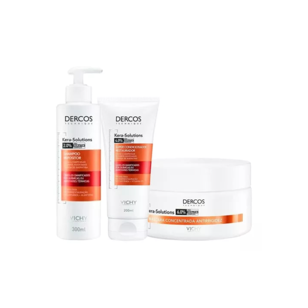 Kit Vichy Dercos Kera-solutions -sh300ml+cond200ml+másc200ml