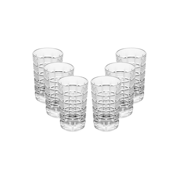 6 Copos Wolff Brooklyn Altos De Cristal 350ml