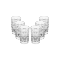 6 Copos Wolff Brooklyn Altos De Cristal 350ml