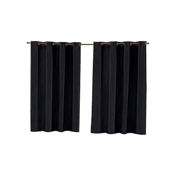 Cortina Blackout Corta Luz PVC 2,80m x 1,60m - Preto