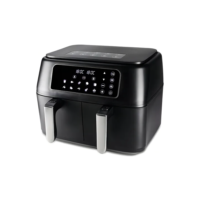Fritadeira Dual Air Fryer ,hamilton Beach, Duplo Cesto 8 Lit