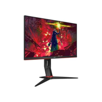 AOC, 24G2/BK, Monitor Gamer Hero 24" 144Hz IPS 1ms AMD FreeSync 24G2, COR PRETA/VERMELHA