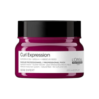 L'Oréal Professionnel Máscara de Tratamento Curl Expression, Hidrata e Desembaraça, Acrescenta Brilho, Para cabelos crespos e cacheados, Sem Parabenos, 250g