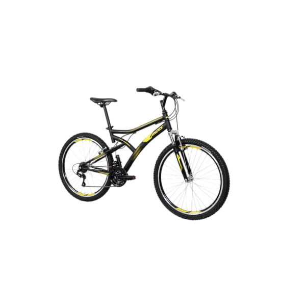 Caloi Bicicleta Andes, Aro 26, Câmbio 21 Velocidades, Preta