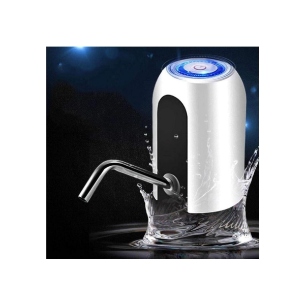 Bomba Elétrica Universal com Carregamento USB para Galão Garrafão de Água