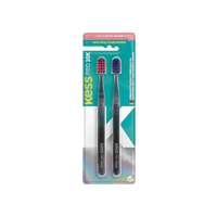 KESS Pack com 2 Escovas Dentais Pro 10K Extra Macias