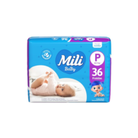 Mili Fralda Baby Jumbo P - 36 Unidades
