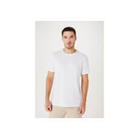 Camiseta Básica Masculina World Com Bordado - Branco
