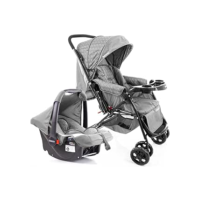Cosco Kids, Travel System Reverse, Cinza Rajado