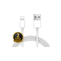 Cabo Carregador Compativel Com iPhone 6 7 8 X Xs 11 Se 12 Xr 13 14 Pro Max Branco