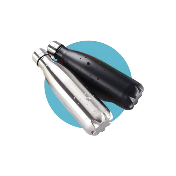 Garrafa Térmica Aço Inox 500ml Parede Dupla Premium Academia