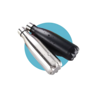 Garrafa Térmica Aço Inox 500ml Parede Dupla Premium Academia