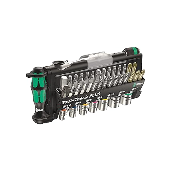 Wera - Conjunto Bits e Soquetes Tool Check Plus - Milimétrica
