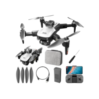 Drone com Câmera 4K, Controle Remoto Drone Profissional, Brinquedos Educativos, Drones e Acessórios 100m de Alcance, Bateria 3.7V 2000mAh, 90 Min Carregamento, com Bolsa de Transporte (S2S 4K HD Lentes Duplas)